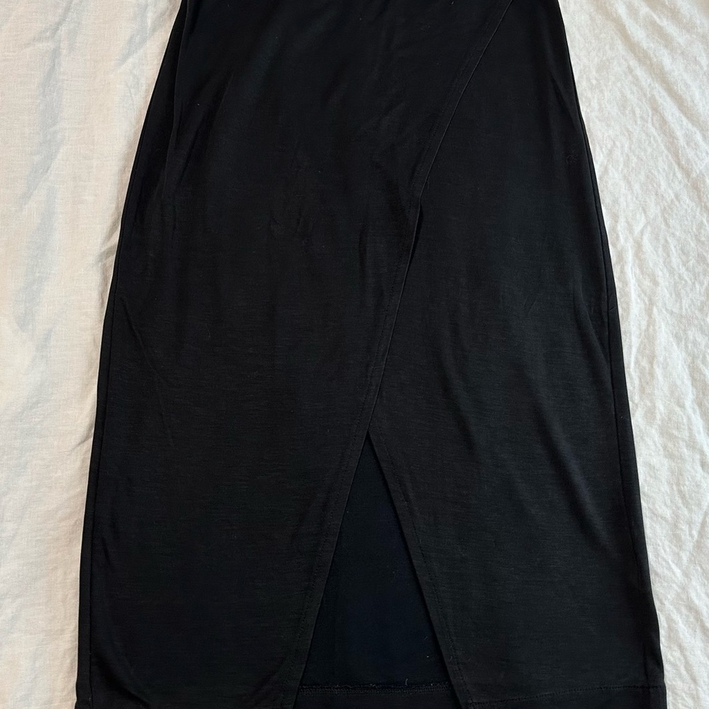 Zara Black Midi Skirt